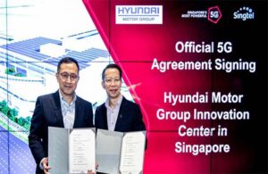 Hyundai Singtel 5G EV