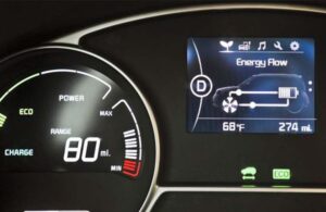 EV dashboard