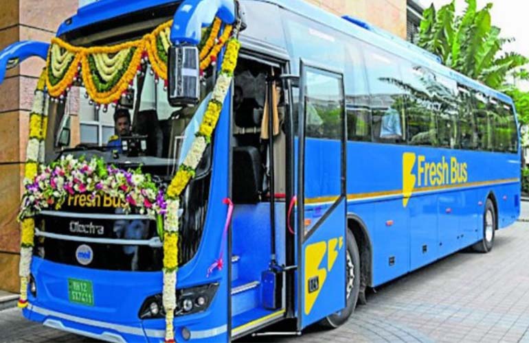 Fleet of Electric Buses Unveiled on Bengaluru-Tirupati Route