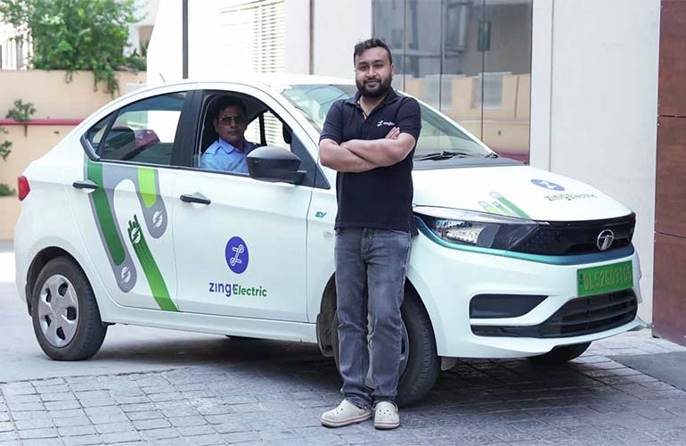 Shared Intercity Electric Cabs Launched by zingbus