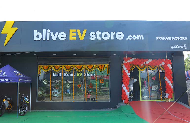 BLive Opens Fifth EV Store in Nalgonda