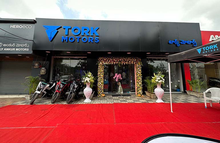 E-Motorcycle Maker Launches its First Experience Zone in Telangana