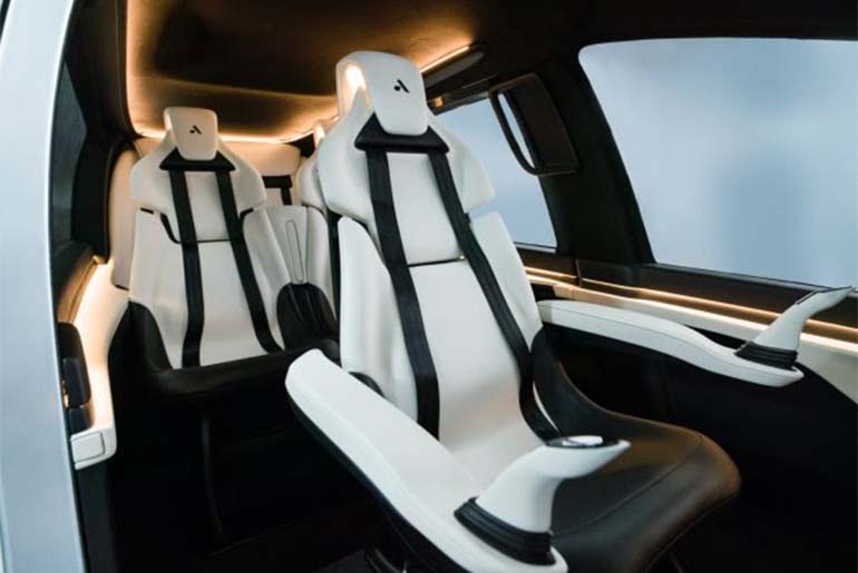 AutoFlight Unveils Interior Design of Prosperity I EVTOL