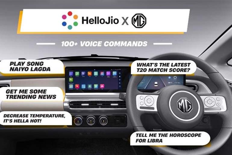 MG Motor Allies with Jio for In-Car Voice Assistant Services