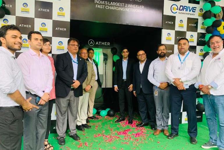 Ather Energy to Install its EV Chargers at BPCL Stations