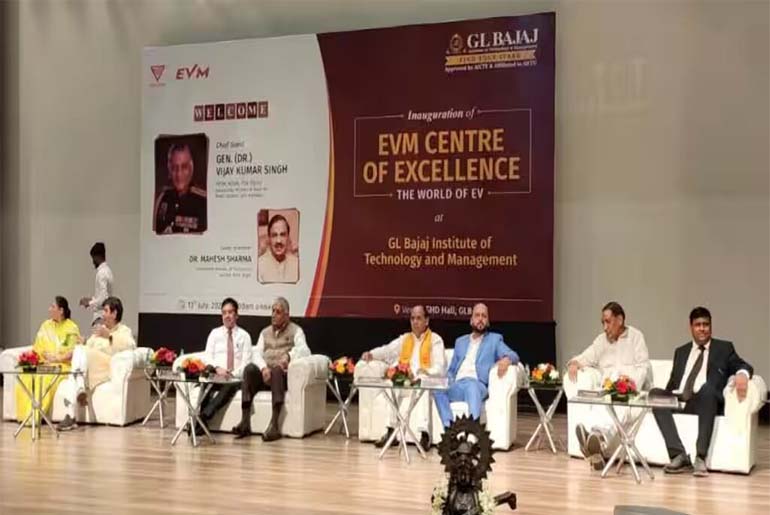 GL Bajaj Institute Launches EV Research Centre