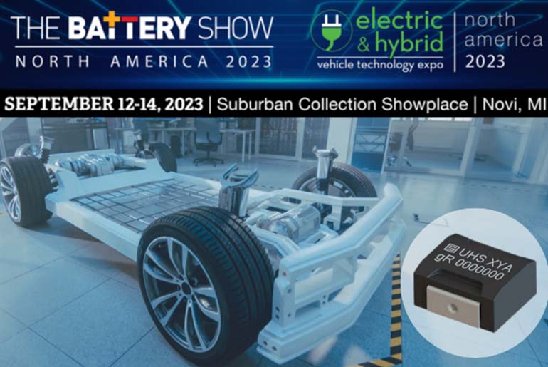 SCHURTER to Attend EV Tech Expo & Battery Show 2023