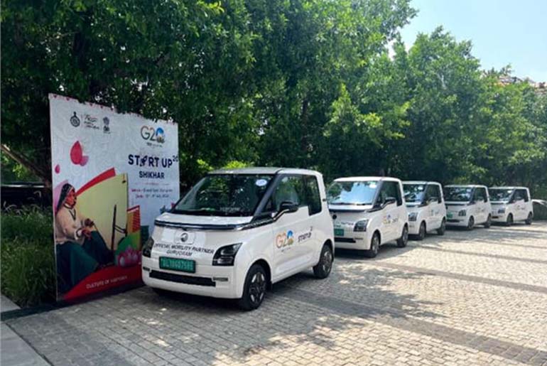 MG Motor Becomes Official Mobility Partner for Startup20 Shikhar