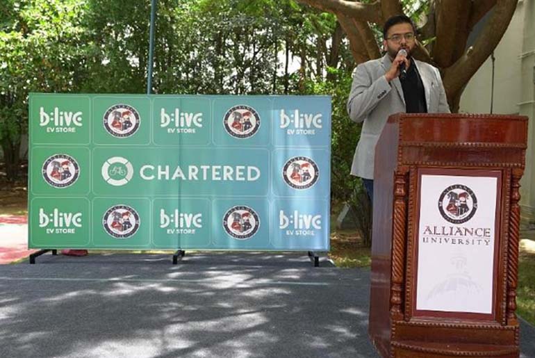 BLive, Alliance University to Deploy Electric Cycles on Campus