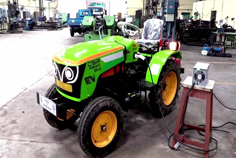 India’s First Indigenous E-Tractor CSIR Prima ET11 Unveiled