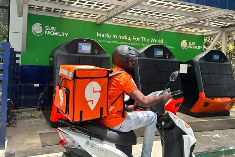 Sun Mobility Teams Up with Swiggy to Drive EV Adoption