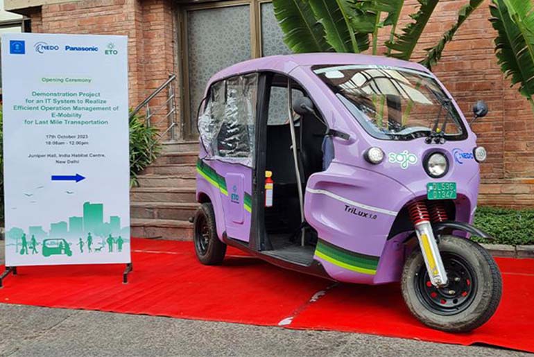 Panasonic & Eto Motors to Launch Last-Mile IT Infra in Delhi