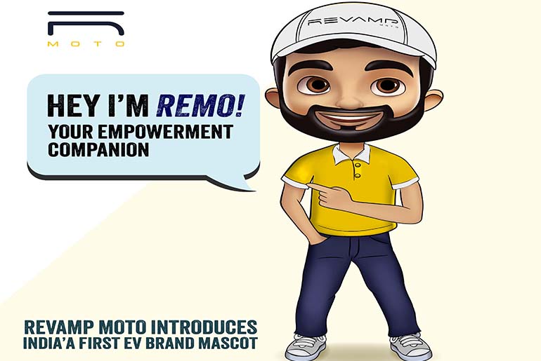 Revamp Moto Introduces India’s First EV Brand Mascot