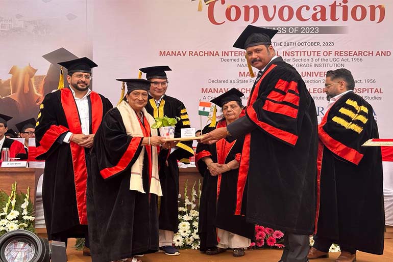 Uno Minda’s Suman Minda Conferred with PhD Honoris Causa