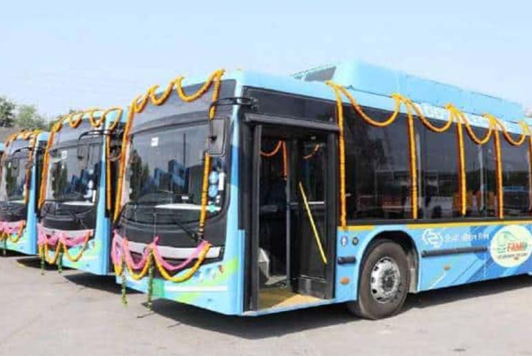 Delhi Govt Mandates Entry of Electric, CNG & BS-VI Buses Only