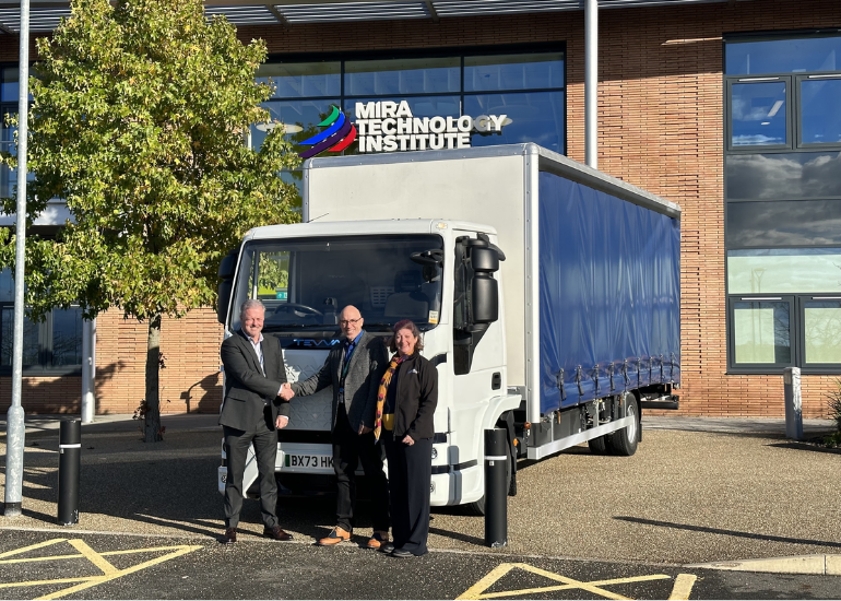 TeVva Electric Truck to Showcase Skills at MTI