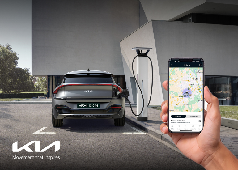 Kia Launches K-Charge: 1000+ Charging Stations in India