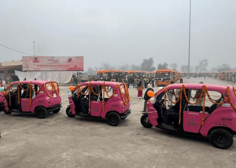 Uber Launches E-Auto Service in Ayodhya, Set to Launch UberGo