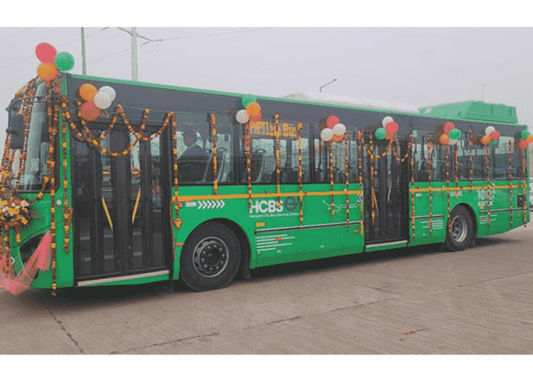 JBM Auto Launches ECOLIFE Electric Buses in Haryana