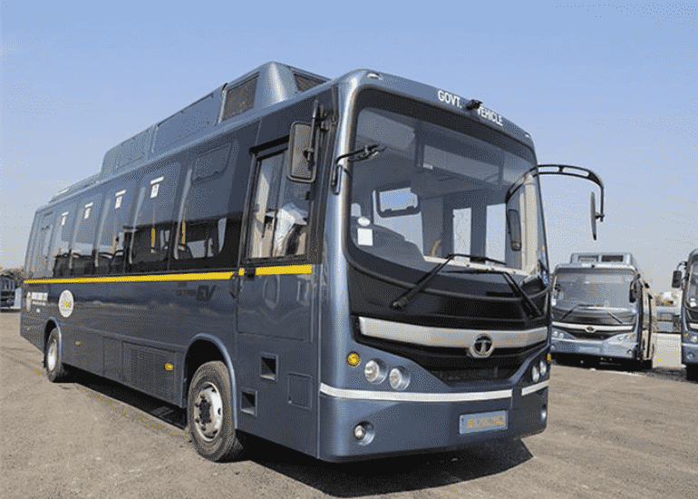 Tata Motors Delivers Electric Buses to Jammu Smart City