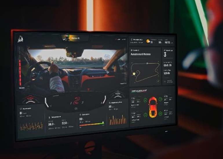 Lamborghini Introduces Telemetry X Concept at CES 2024