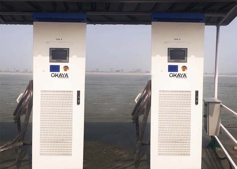 Okaya Powers Ayodhya Water Metro with New EV Stations