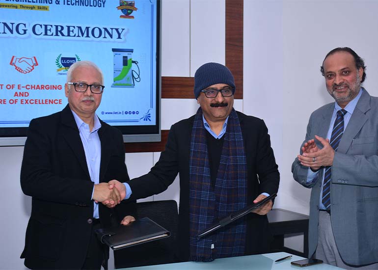 Servotech Inks MoU with LLOYD Campus for EV Charging