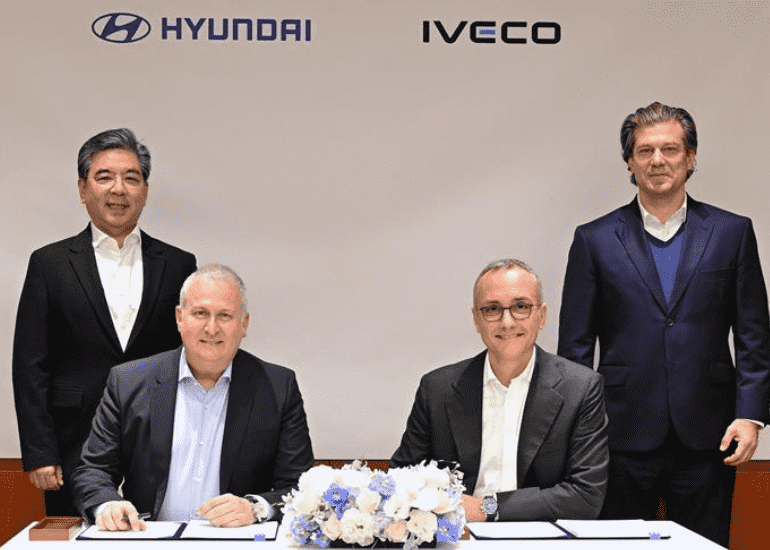 Hyundai to Provide Electric LCVs for Iveco Group in Europe