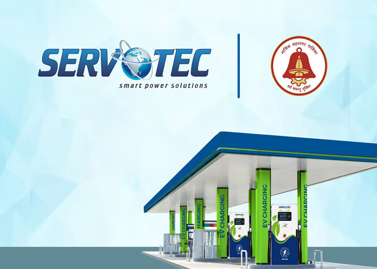 Servotech to Construct 20 EV Charging Stations for Nashik