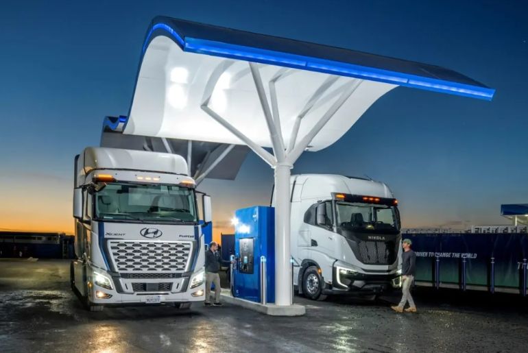 FirstElement Opens World's First Hydrogen Station for Trucks