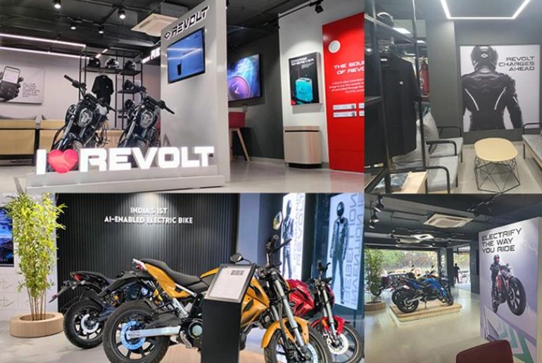 Revolt Motors Opens First COCO Store in Delhi's Karol Bagh
