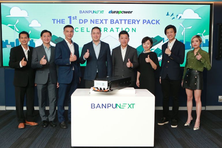 Banpu Collaborates with Durapower for First Battery Pack Delivery