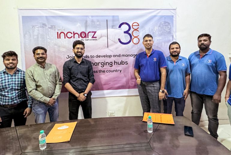 Incharz, 3ECO sign MoU to Establish EV Charging Stations