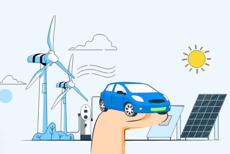 Integrating Renewable Energy with EV Charging Points: The Future of Sustainable Transportation