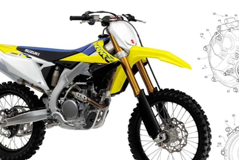 Suzuki Electric Motocross Patent is Just an EV-Swap