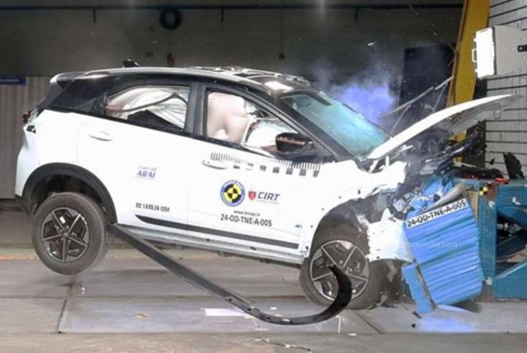 Tata Nexon EV scores 5-star rating in Bharat NCAP's crash tests