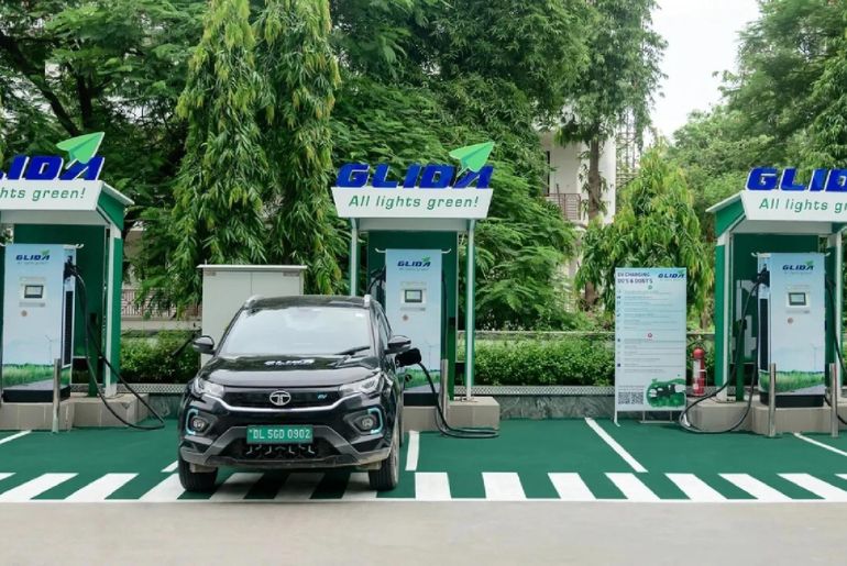 GLIDA installs EV chargers at DLF Cyberpark Gurugram