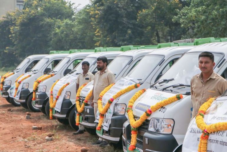 Haryana launches 50 EV to improve waste management.