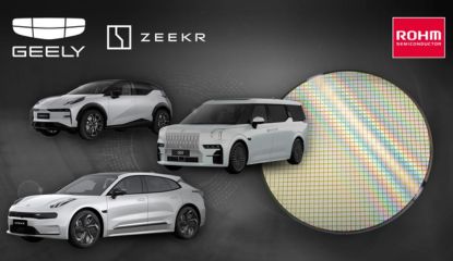 ROHM’s 4th Gen SiC MOSFETs Adopted in Three Geely ZEEKR EV Models