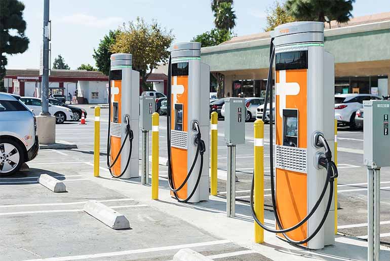 The Environmental Impact of Widespread EV Charging Infrastructure