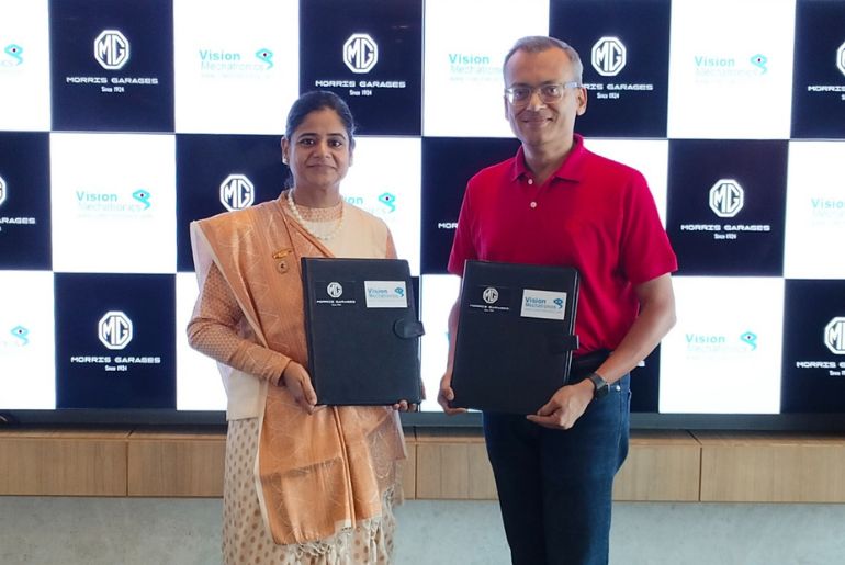 JSW MG Motor India unveils its third pilot under ‘Project Revive’