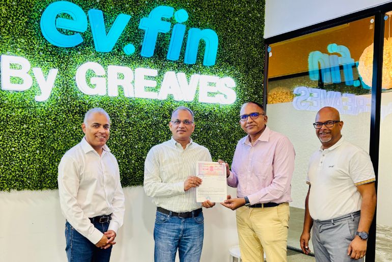 Greaves Finance Partners Eqaro Surety to Boost Smart.fin for EV