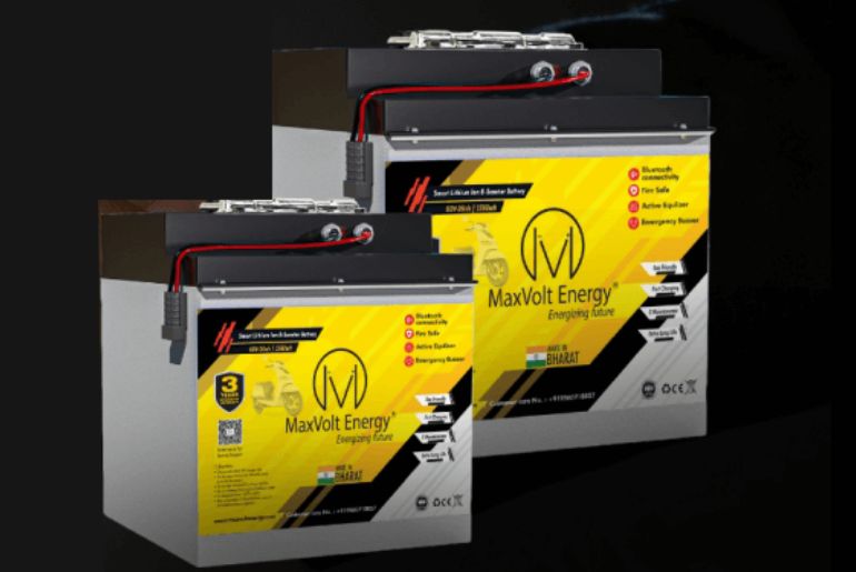 Maxvolt Unveils Advanced Lithium Battery for E-Bikes
