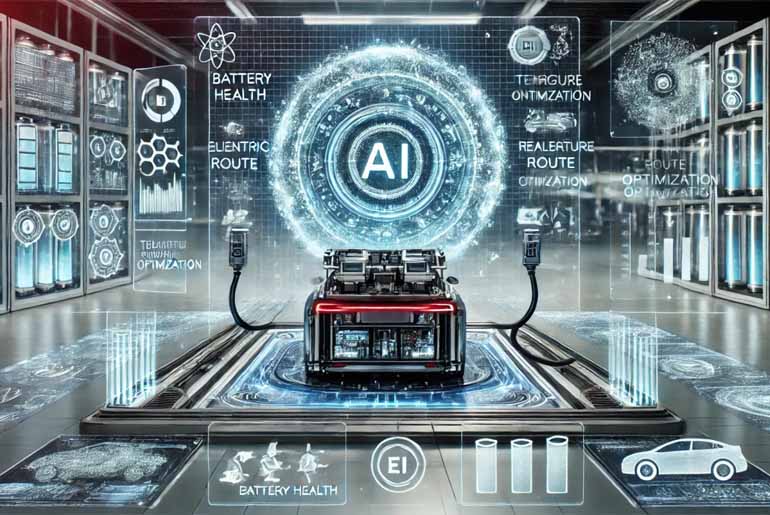 The Role of Artificial Intelligence in Battery Management for Electric Vehicles and EV Charging
