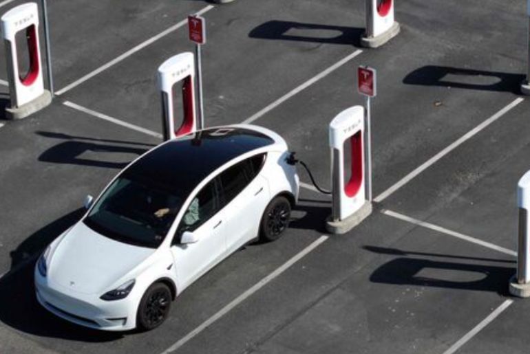 Tesla's Supercharger network