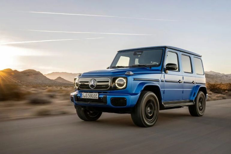Mercedes-Benz G-Class EV Launching in India on January 9