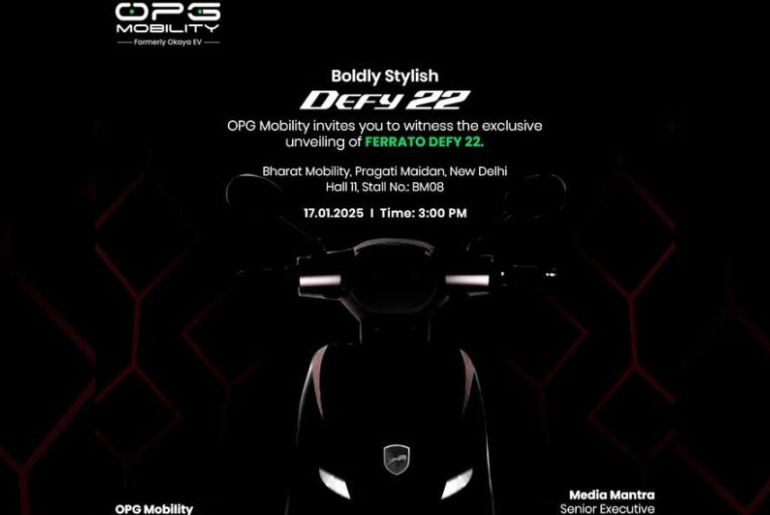 OPG Mobility Unveils the name of its First Ferrato Electric Scooter: ‘Defy 22’