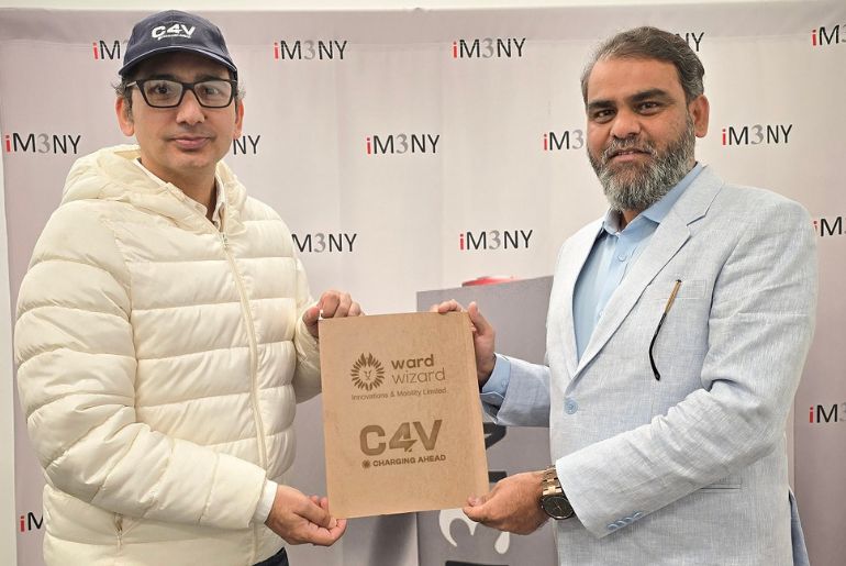 Wardwizard Signs MoU with C4V for Battery Technology