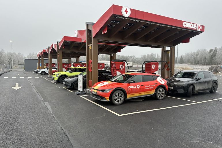 Circle K Launches Dedicated EV Charging Hub in Sweden