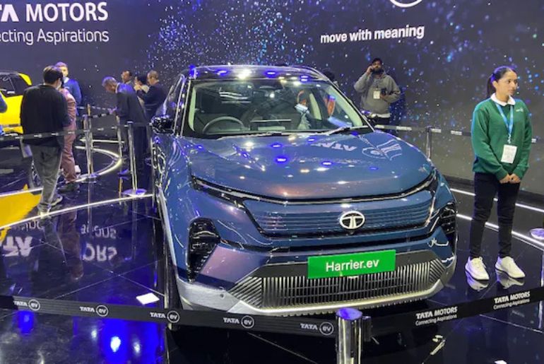 Tata Harrier.ev launching on June 3